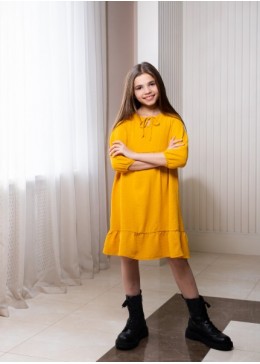 TopHat желтое платье для девочки 21518